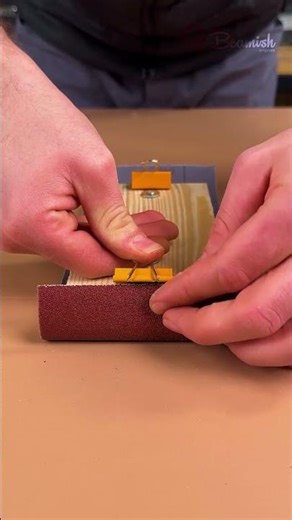 Homemade Sanding Block ✨ #diy #block #sanding #trick