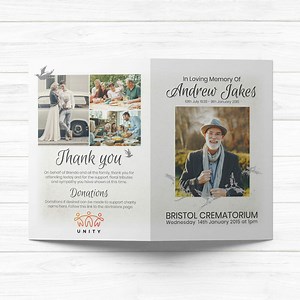 Funeral Order Of Service Printing Birmingham