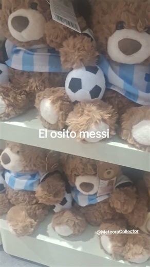 Osito de la selección 🇦🇷 Messi peluche oso Argentina mundial 2026 #teddybear #plush #messi #arg