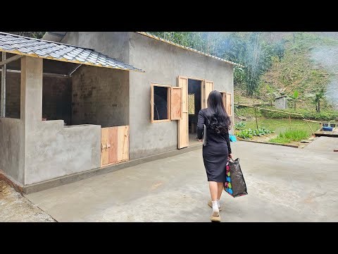 Full Video: From Start To Finish Of Buiding Trieu Dung House. New Door, Windows & Full Interior