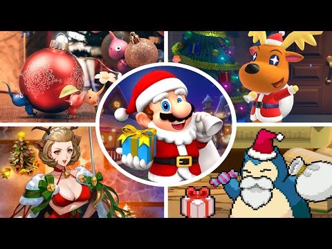 How Christmas is Celebrated in Nintendo Games