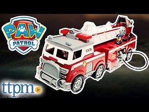 Paw Patrol Ultimate Fire Truck Playset Review | Spin Master Toys