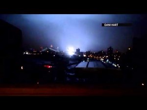 Raw: Apparent Transformer Explosion in N.Y.