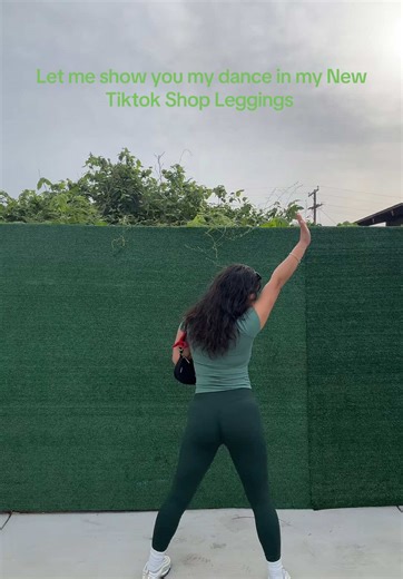 Testing my New Tiktok Shop Leggings so far 10/10🔥 #tiktokshop #gymwear #fy #gym #dancing
