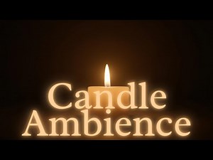 Candlelight Ambience 🕯️ Cozy Relaxing Candle Background Loop (1 Hour) | Sleep, Relax, Decor