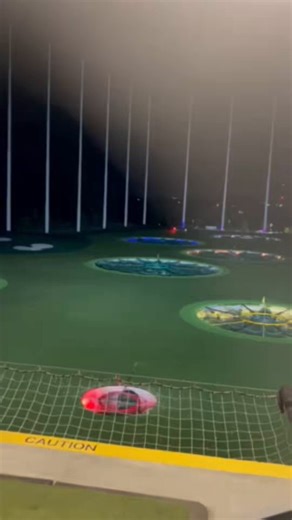 When the gummy hits a little early and you take a wrong turn into Top Golf