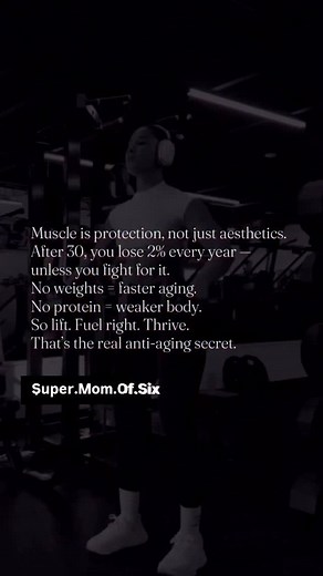 Most people think building muscle is just about looking good. But...