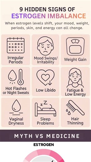 9 Hidden Signs of Estrogen Imbalance Every Woman Should Know 🌸