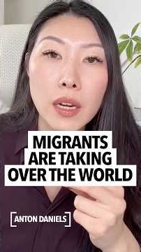 Asian woman says Trump saved America from illegal immigrants, Europe and Canada is in shambles 😳
