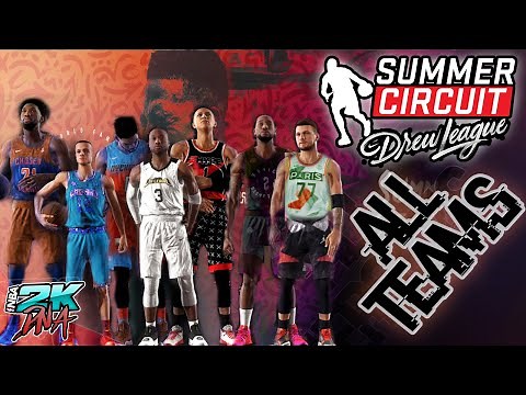 All Team Rosters - Summer Circuit Drew League for NBA 2K20 PC and PS4