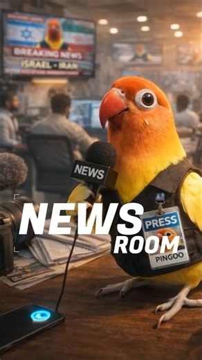 Reporter Pingoo signing up #birdcomedy #africanlovebird #fieldreporting