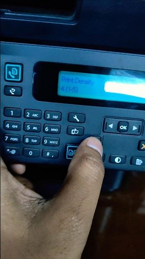 HP LJ Pro MFP M128fn Print Density Adjustment | Quick Fix #shorts ##viralshorts