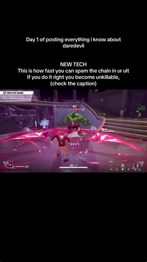 Unkillable Tech with Daredevil in Marvel Rivals