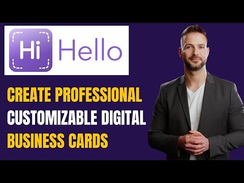 HiHello Digital Business Card Tutorial & Full Demo 2025