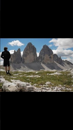 Tre Cime di Lavaredo in the Dolomites 🏔️