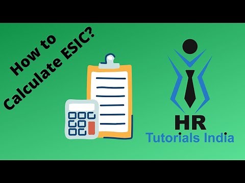 How To Calculate ESI? || How ESI Is Calculated? || HR Tutorials India || ESI Calculation || ESIC