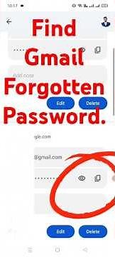 How to find Gmail Forgotten Password #gmail #password #android