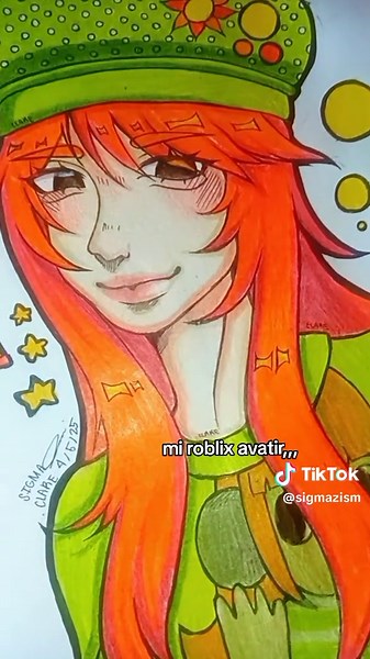 zhe is ztunning #drawing #art #draw #artist #originalcharacter #oc #ocart #originalart #traditionalart #roblox #robloxavatar