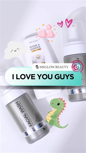 I love you guys❤️🥰✨ #msglow #msglowbeauty #fyp #fypdonggggggg #glowup #loveyou #beacuseiloveyou #skincareviral