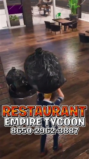 Écoeuré de sortir les poubelles 😤 | Restaurant Empire Tycoon v3.1 #fortnite #tycoon #shorts