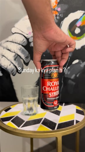 BottleBhai on Instagram: "Kirish ka sunega gana ? Royal Challenge beer is a brand of Indian lager available in both Lager (Premium) and Strong variants, known for being smooth and easy-drinking. It is brewed by Anheuser-Busch InBev India Limited. Variants Royal Challenge Lager (Premium): A classic Indian lager with a clean, light-bodied character, subtle sweetness, and a crisp finish. It has a malty and grainy aroma with a light bitterness. Royal Challenge Strong: A full-bodied lager with a high