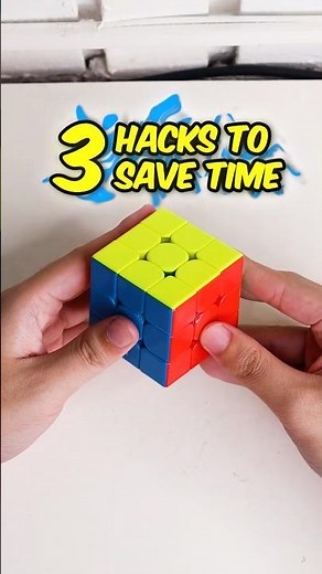 3 Cubing Tips to save time Cube: ‪@MoYuCubeOfficial‬ WRM V9 #rubikscube #speedcubing #cubepattern