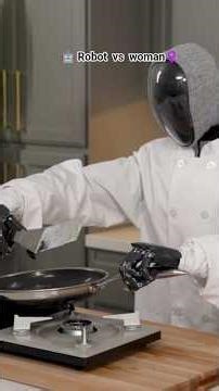 robot 🤖 vs ♀️ woman