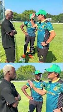 AZIZ KI APOKELEWA MAZOEZI NA KOCHA WA YANGA