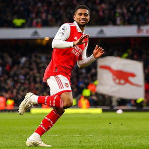 ⏪ On this day in 2023... Reiss Nelson completes an incredible comeback in the 97th minute 🤩 | Arsenal