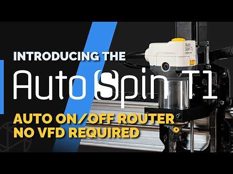 CNC Router with Automatic On/Off | AutoSpin