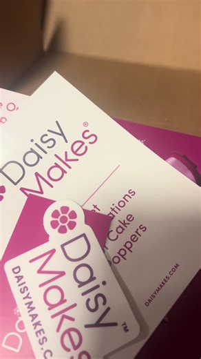 Exciting First Order from Daisy Makes: Cake Pop System