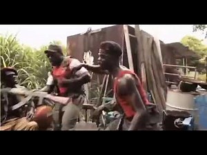 Clever Monkey Revenge Shooting ak47 Army Mock him