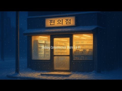 Playlist | Snowy Convenience Store Lo-Fi Jazz — Cozy Winter Mix for Study & Relaxation