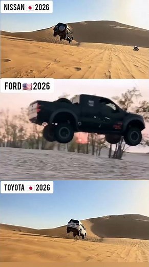Comparative Drivetrain Efficiency in Deep Sand: Nissan, Ford, and Toyota