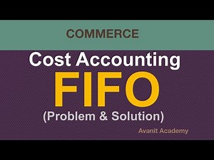 Store Ledger Account | FIFO Method | B.Com 5th sem | B.Com 3rd sem | Cost Accounting | KUD | NEP