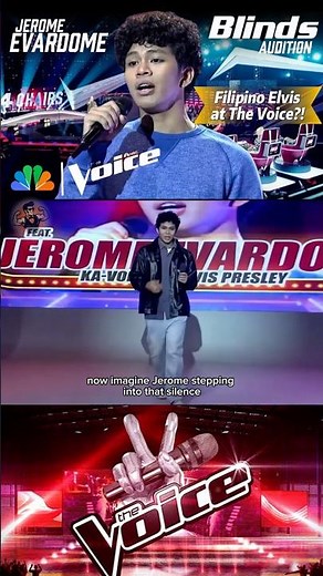 Jerome Evardome STUNS The Voice USA Judges with Elvis Classic ‘Always On My Mind’ (Fan Edit)