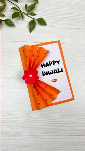 Easy Diwali Card Ideas | How To Make Diwali Card | Diwali Greetings Card #diwali #🪔 #cardmaking