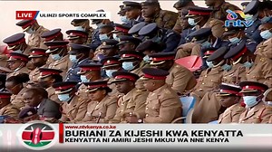 Maroon Commandos perform ‘uvivu ni adui mkubwa wa ujenzi’. #FarewellFourthCommander | NTV Kenya