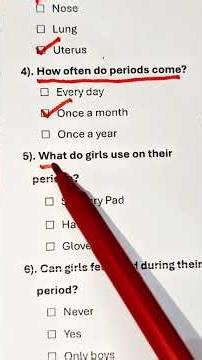 Period Quizzes -can you get all of them ?.