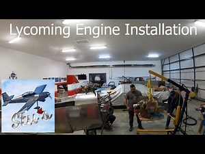 RV4 Lycoming Engine Installation