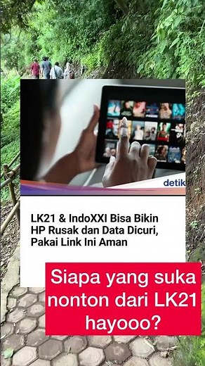 LK21 Dan IndoXXI Bisa Bikin HP Rusak Dan Data Dicuri #shorts #monetasi #viralvideo