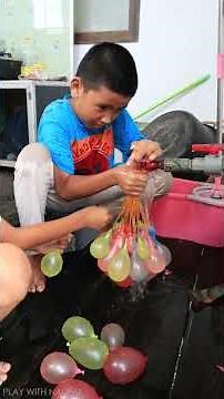 main air isi air ke balon air