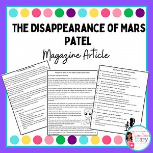 The Disappearance of Mars Patel - Magazine Article
