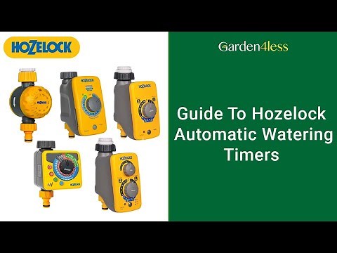 Guide To Hozelock Automatic Watering Timers - Garden4Less