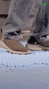 45K views · 160 reactions | Welcome to the future of VR with HoloTile. The virtual reality system is comprised of hundreds of small, round “tiles” that look to be about the size of a silver dollar. Each serve as a kind of mini, omnidirectional treadmill. Working together, their only task is to stop the walker from leaving the pad. Read all about HoloTile here: https://tcrn.ch/47Lbxcc | TechCrunch | Facebook