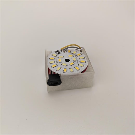 Mini LED Light Module for Models, USB Rechargeable Model Lighting, Dollhouse & Diorama Light, 3D Printed LED Light Kit - Etsy