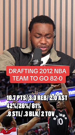 2012 NBA Draft: Can You Build an 82-0 Team? | Basketball Simulation