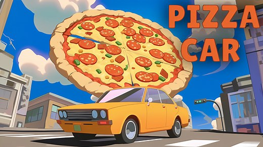 Play Pizza Car | Free Online  Games. KidzSearch.com