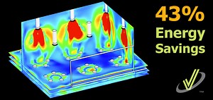 Case Study - 43% Energy Savings When Heating High Ceiling Rooms with Thermodynamic Diffusers | EffectiV HVAC