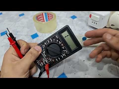 ✅️How to test the VARISTOR STATIC using a digital multimeter